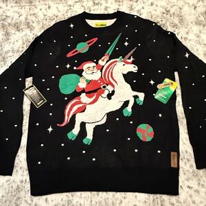 Tipsy Elves Men's Ugly Christmas Sweater - Funny Christmas Sweater XL